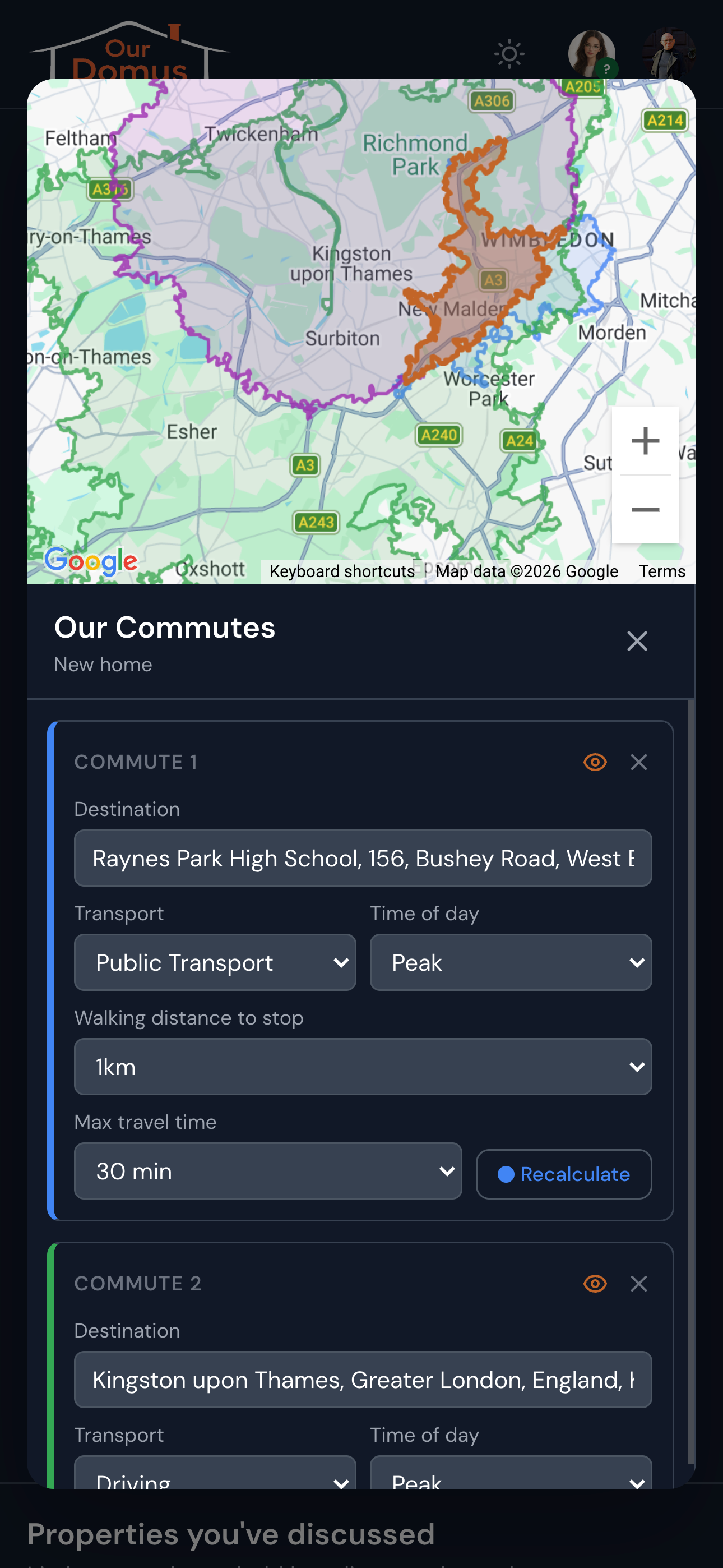 Our Commutes feature preview